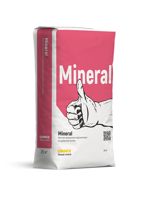 Цементная обмазочная гидроизоляция Mineral, мешок 25 кг фото 1