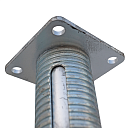 Стойка усиленная телескопическая для опалубки Промышленник оцинкованная 4.2 м фото 3