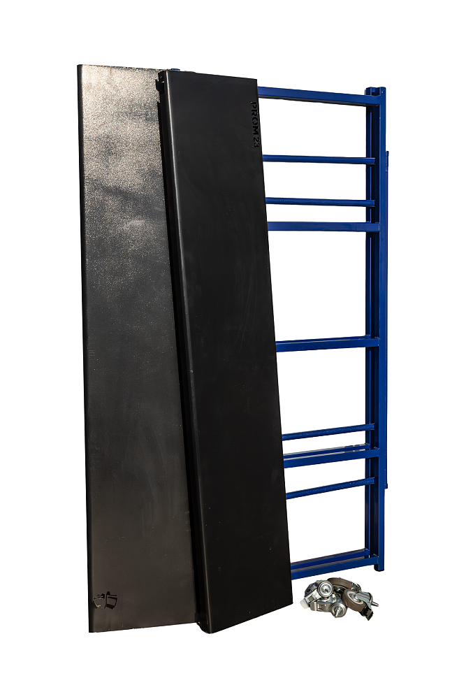 Подмости складные малярные многоярусные на колесах H160 Промышленник фото 2