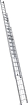 Купить Лестница трехсекционная выдвижная с тросом Ал 3317