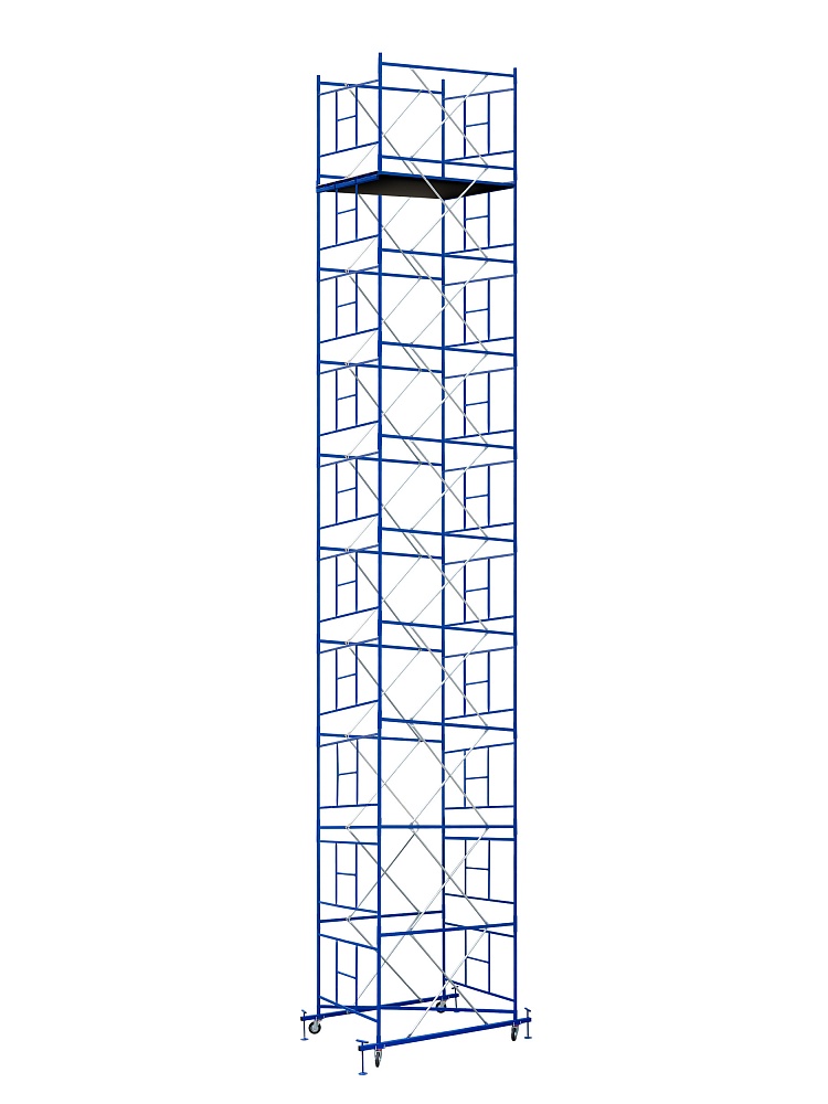 Вышка-тура Промышленник ВСП Пром 1.6×2.0, 12.4м фото 1