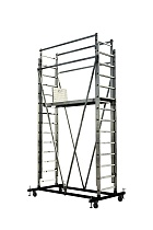 Алюминиевая вышка-тура ПРОФИ 2х13, H=6м Купить Алюминиевая вышка-тура ПРОФИ 2х13, H=6м